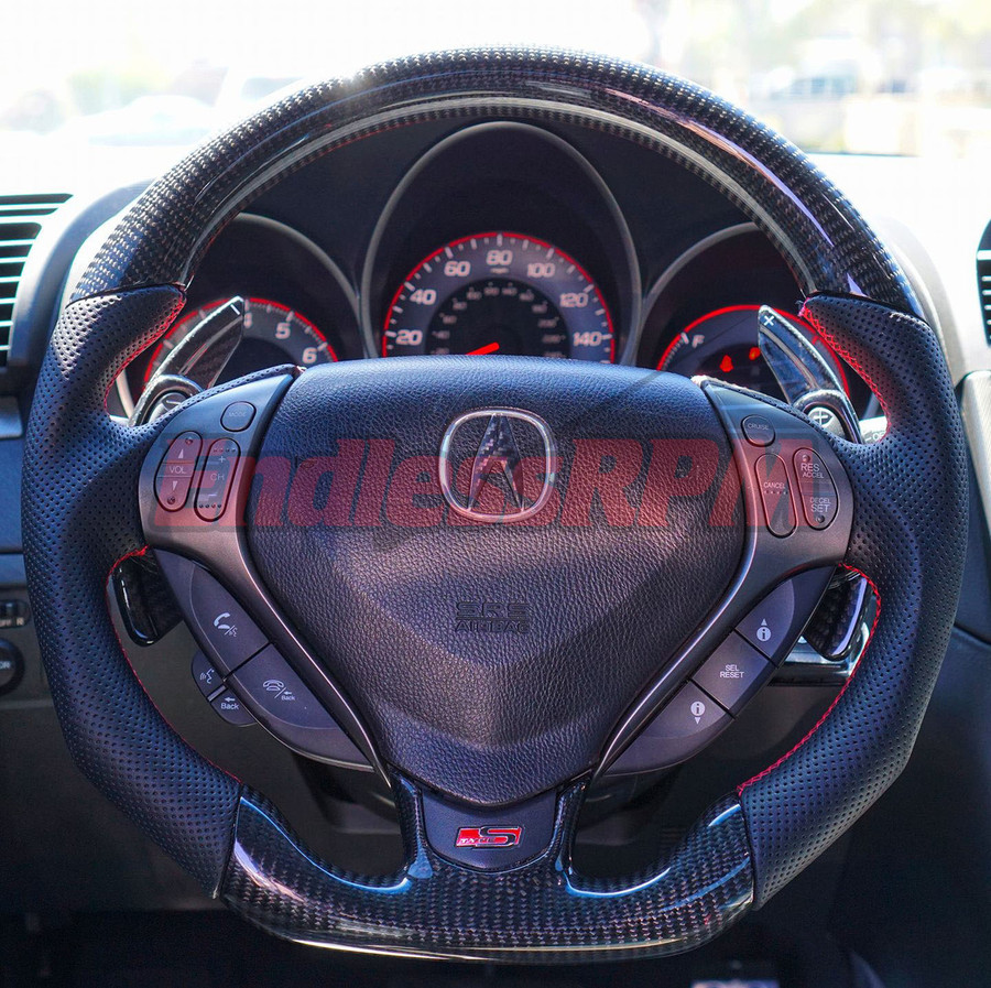 Acura TL 20072008 TYPES Fiber Kreations Auto Carbon Paddle Shifter