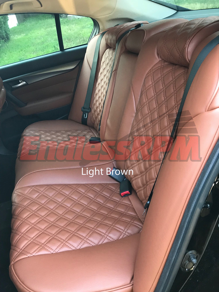 Seat Covers Acura TLX 20152017 Single Color Diamond