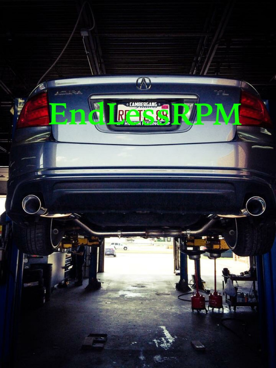 EndlessRPM Acura TL 04-08 Performance Catback Exhaust System