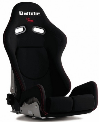Bride Cusco Gias II CFRP - Black (Carbon Aramid) w/ Red Logo 