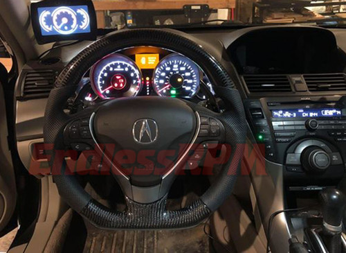 Acura Tl Wheels >> custom acura tl steering wheel carbon fiber and woodgrain Acura Tl Wheels >> custom acura tl steering wheel carbon fiber and woodgrain