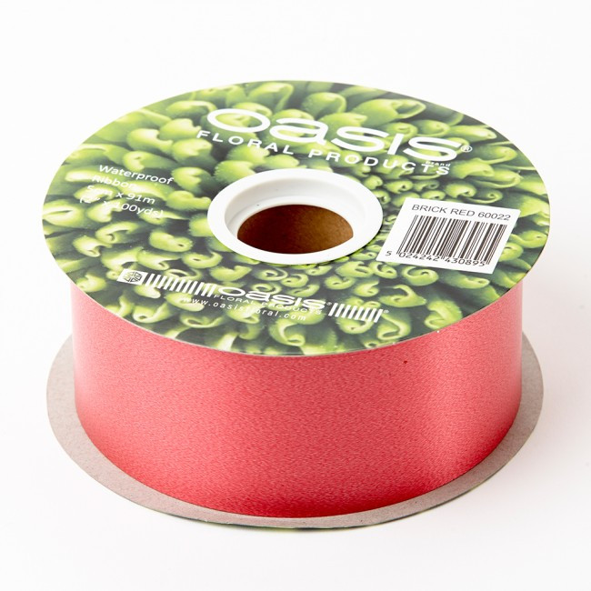 Florist ribbon Bright Red