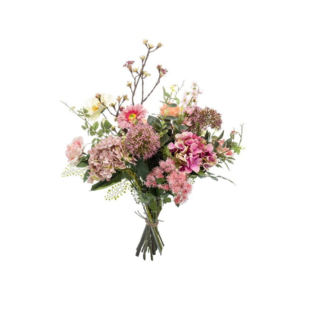 Dutch Handmade Luxury Artificial Silk Flower Bouquets Five Varieties