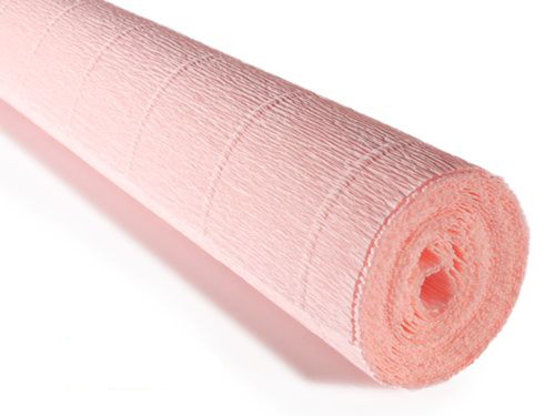 Crepe paper roll 180g (50 x 250cm) Pale Salmon Pink Blush (shade 548)