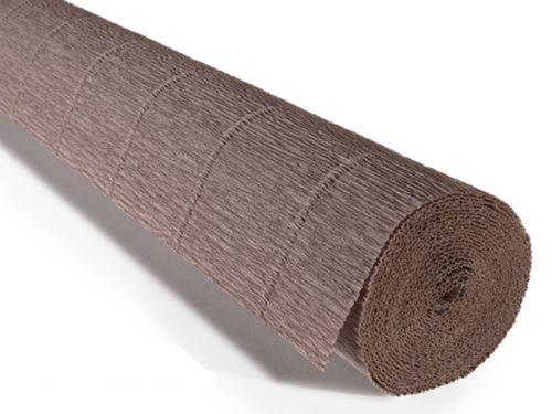 Crepe paper roll 180g (50 x 250cm) Taupe Grey (shade 604)