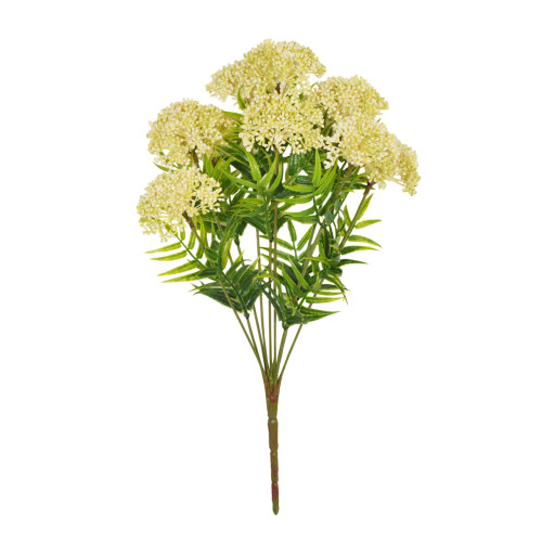 Viburnum Bunch Artificial 9 Heads Cream