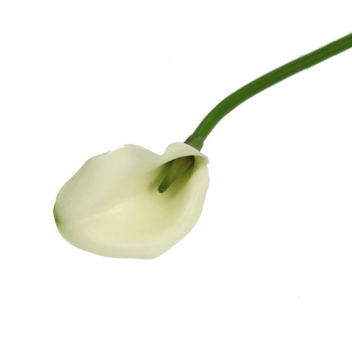 Latex Artificial Calla Lily Flower 50cm/20 Inches Cream Pack of 6