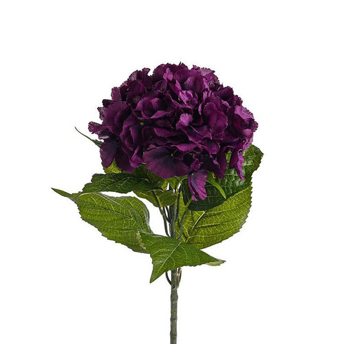 Artificial Silk Hydrangea Purple