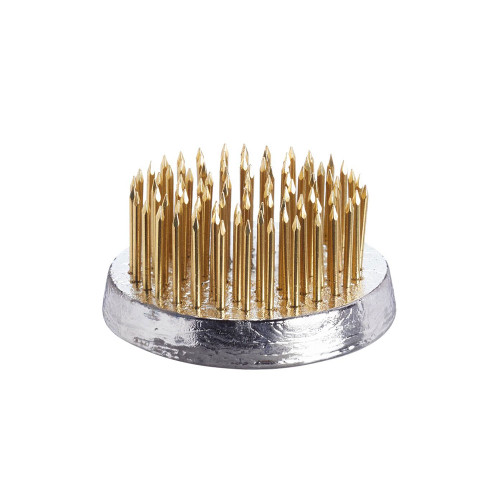 Floral Pinholder Metal Round 2 Inch/5cm