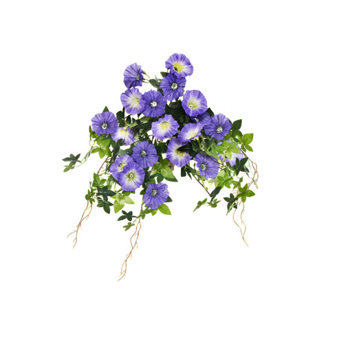 Faux Silk Artificial Petunia Plant Purple