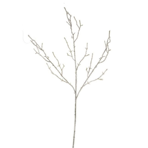 Pack Of 3 Frosted Winter Twig Branches