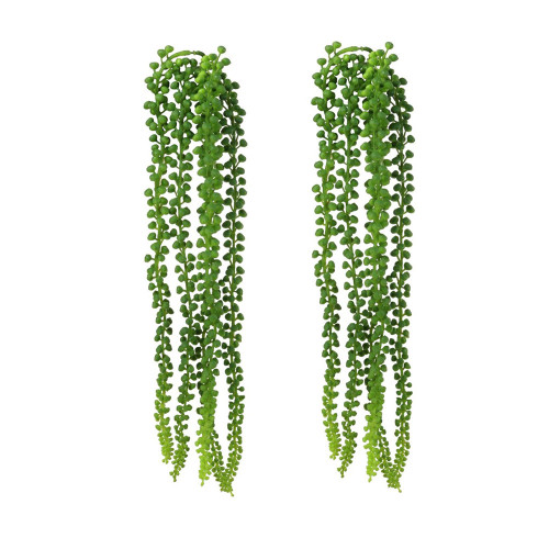 Artificial String of Pearls Trailing Bush 45cm