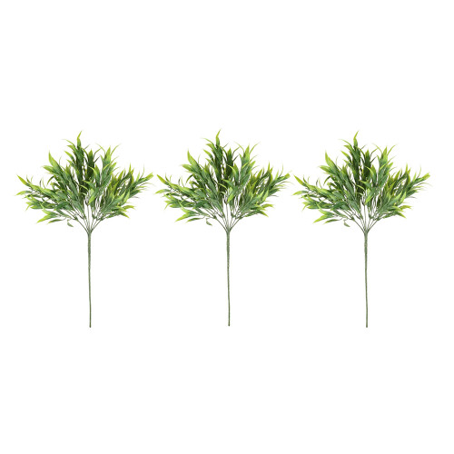 Artificial Green Wild Grass Stems