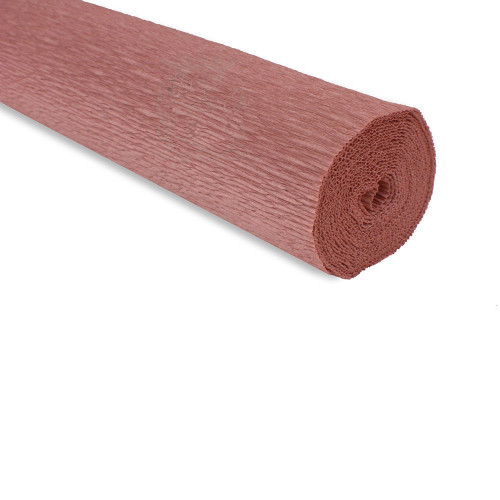 Crepe paper roll 180g (50 x 250cm) Brown Antique Pink (shade 613)