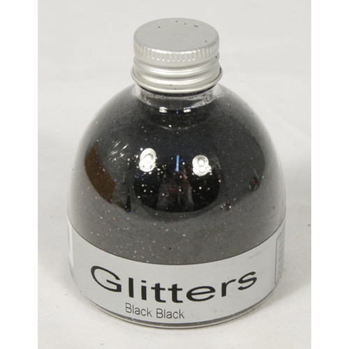 Flower  & Craft Glitter Black