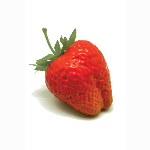 Strawberry Pack of 12 Large Red Fruits 5cm