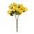 Mini Rosebud Flower Artificial Bunch Yellow