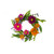 Artificial Daisy and Gerbera Pink Orange Flower Mix Candle Ring