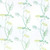 Cello Roll with Green and Yellow Cow Parsley design