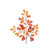 Faux Silk Artificial Autumn Oak Leaf Spray