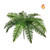 Faux Silk Green Fern Bush Fire Retardant