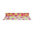 Cello Roll Clear With Printed Allium Flower Head Motif Cerise Lime