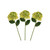 Artificial Green Hydrangea Flower Stem