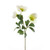 Faux Silk Helleborus Flower Stem White