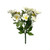 Faux Silk Helleborus Christmas Rose Flower Bush