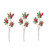 Artificial Red Berry and Foliage Sprays