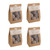 Frosted Natural Pine Cones packages