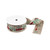 Natural Ribbon with Christmas Tree and Camper Van Design detail
