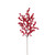 Bright Red Christmas Winter Berry Spray