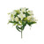 Mixed Spring Faux Silk Flower Bunch Lilies and Tulips White