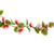 Faux Silk Artificial Pansy Flower Garland pink
