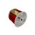 Wired Velvet Ribbon With Gold Edge and Back red