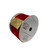 Wired Velvet Ribbon With Gold Edge and Back red