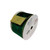 Wired Velvet Ribbon With Gold Edge and Back green