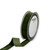 Velvet Fabric Ribbon 25mm x 9m Festive Green spool