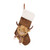Brown Highland Cow Christmas Stocking