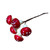 Artificial Mushrooms Red & White 2cm Head detail
