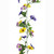 Pansy Garland Purple and Yellow Artificial Flowers 180cm