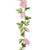 Peony Garland 180cm Light Pink