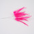 Narrow Feather x 6 Cerise Hot Pink