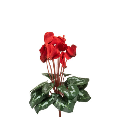 Silk Plants Direct Artificial Geranium Bush - Pack Of 12, Realistic Faux Flowers For Indoor Decor