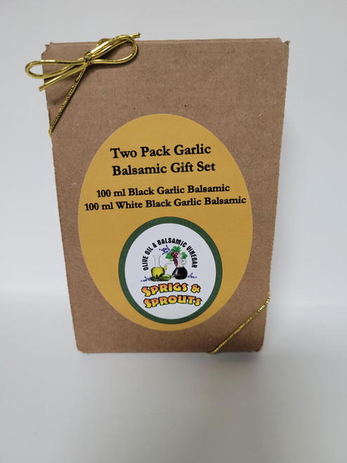2 Pack Gift Sets - Black Garlic Dark/White