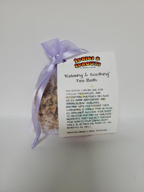 Tea Bath - Relaxing & Soothing