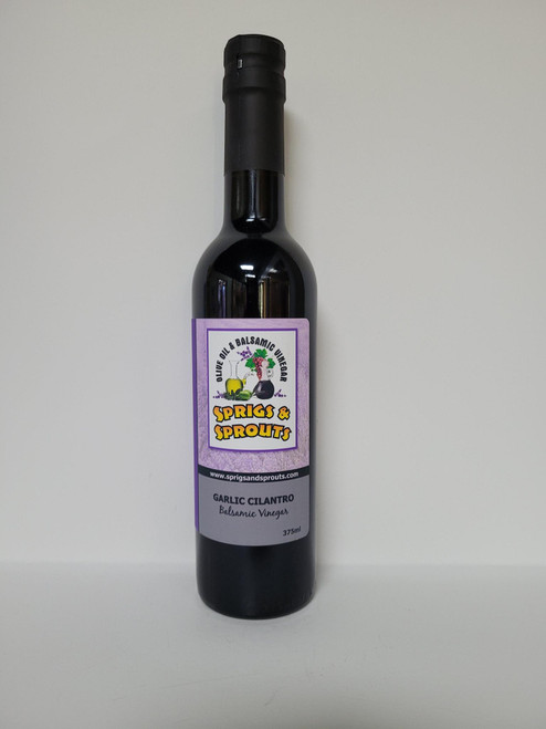 Garlic Cilantro Balsamic Vinegar