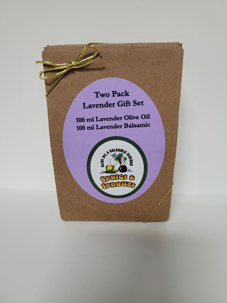 2 Pack Gift Sets - Lavender Oil & Lavender Balsamic