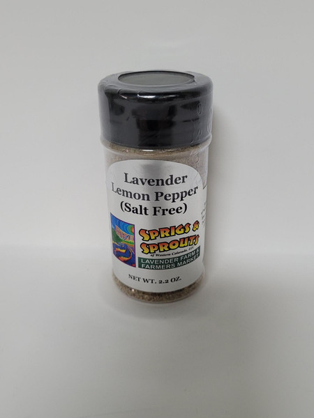 Lavender Lemon Pepper (Salt Free)